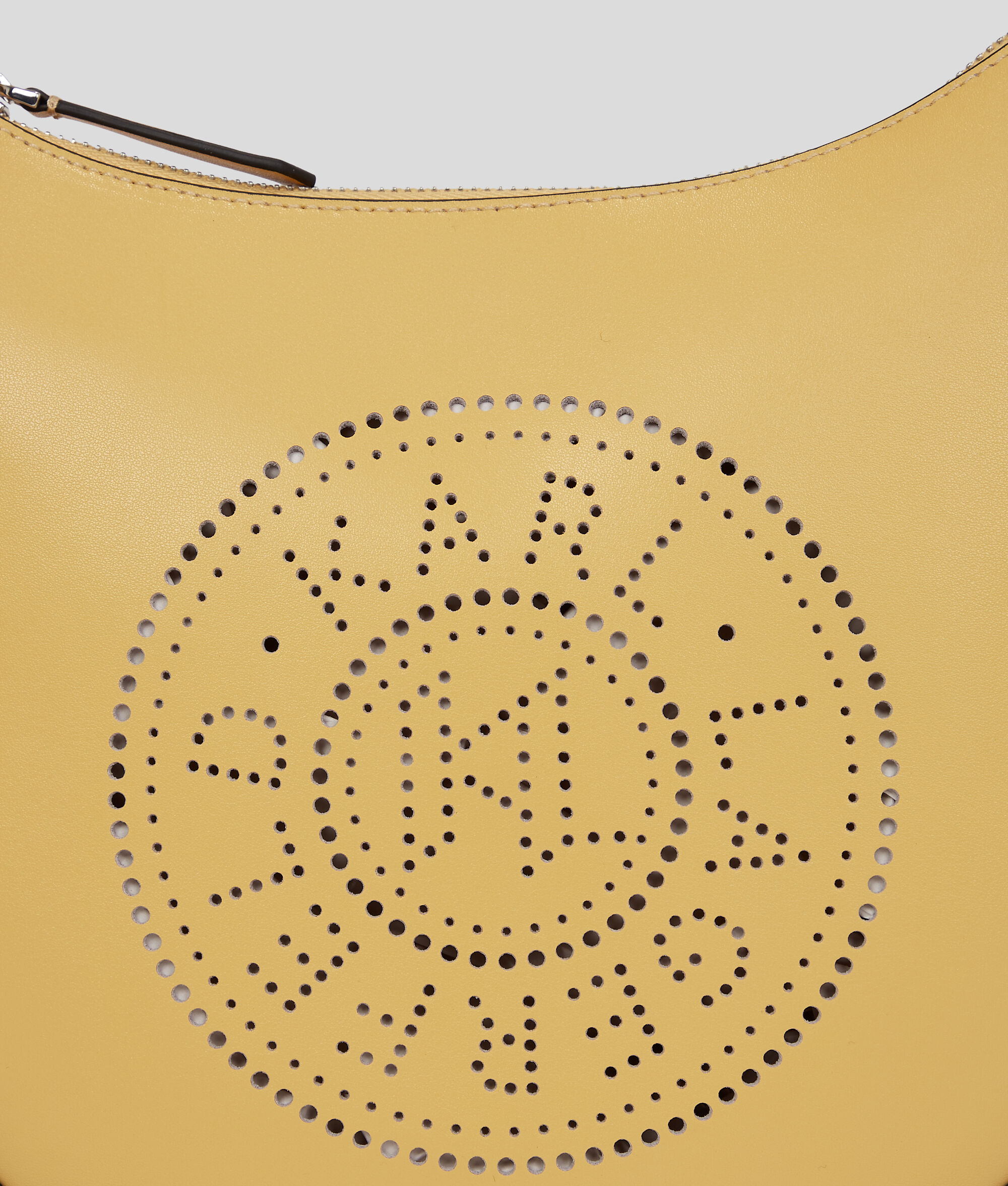 (image for) Incomparable K/Circle Perforated Moon Shoulder Bag